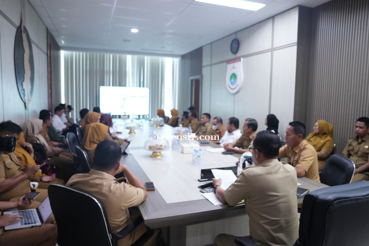 Sekprov Sulbar Pimpin Rakor Percepatan Pendataan Calon Penerima BSPS,Penginputan Mulai Dilakukan