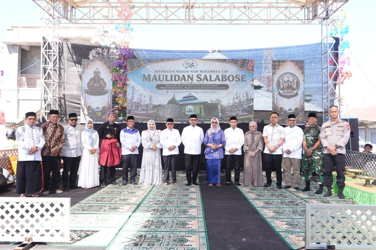 Gubernur Suhardi Duka: Agama dan Budaya Saling Menguatkan, Tradisi Maulid Salabose Harus Dilestarika
