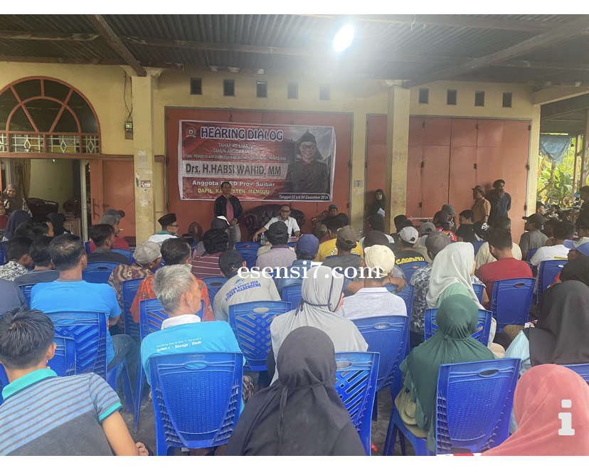 Di Hearing Dialog, Habsi Wahid : Insyaallah Kami Siap Fasilitasi Keluhan Masyarakat Kalukku