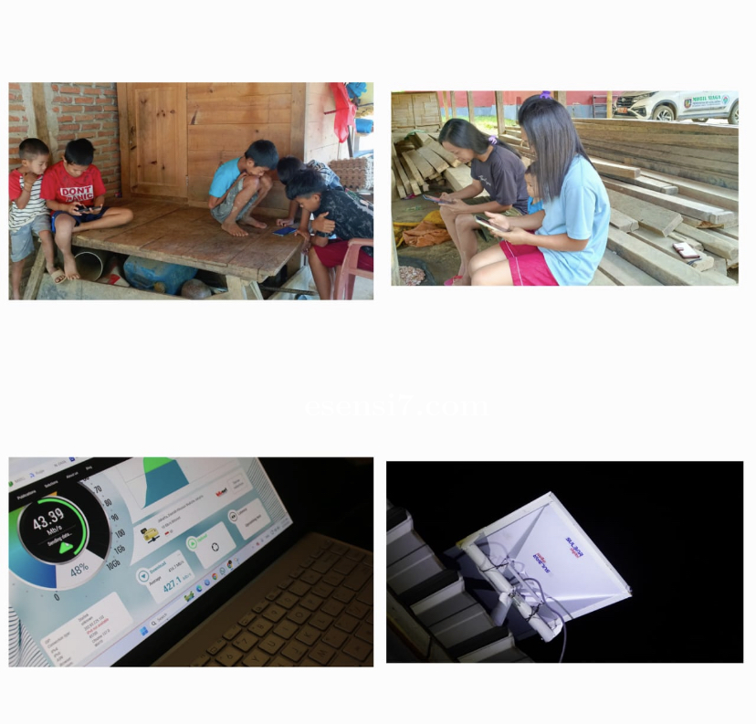 Masyarakat Mulai Rasakan Manfaat Program SDK-JSM Bantuan Jaringan Internet  Mulai Disalurkan