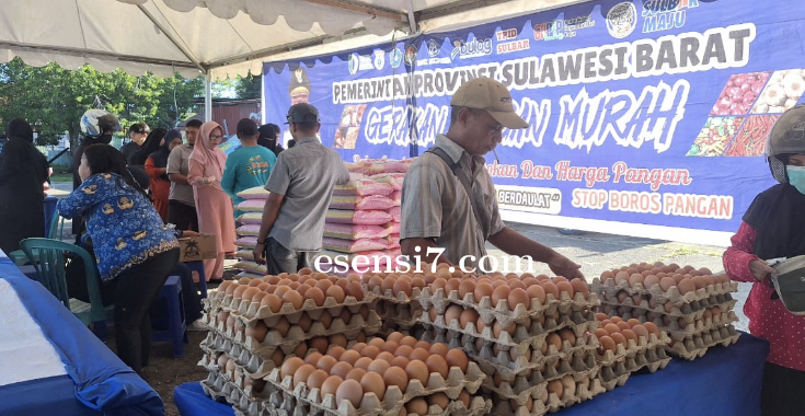 Gerakan Pangan Murah Pemprov Sulbar: Solusi Stabilitas Harga di Tengah Kenaikan Pangan