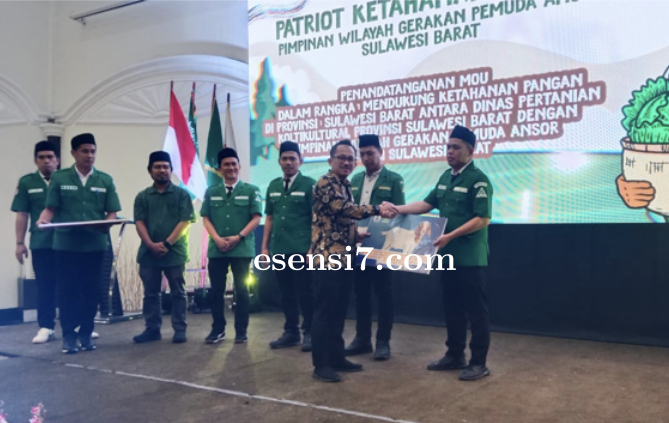 Pelantikan PW GP Ansor Sulbar, Diharapkan Sinergi dengan Pemprov untuk Pembangunan SDM Unggul