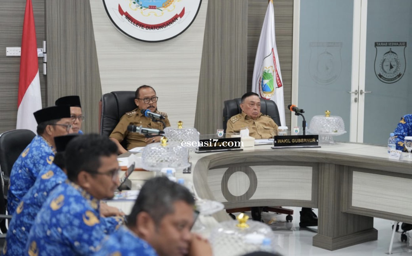 Sulbar Masuk 8 Besar Nasional untuk Realisasi Belanja, Pemprov Genjot PAD Jelang Akhir Tahun