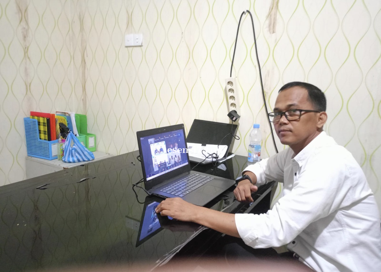 Ikut Sharing Session Kearsipan, Arsiparis Biro Organisasi Setda Sulbar Optimis Pengelolaan Arsip Leb