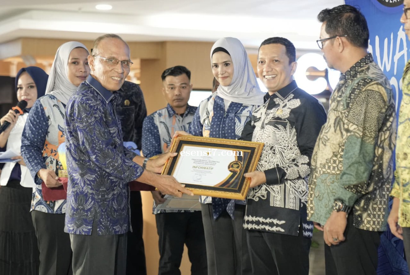 KI Sulbar Award, Diskominfopers Raih Predikat Informatif dengan Nilai 99,4