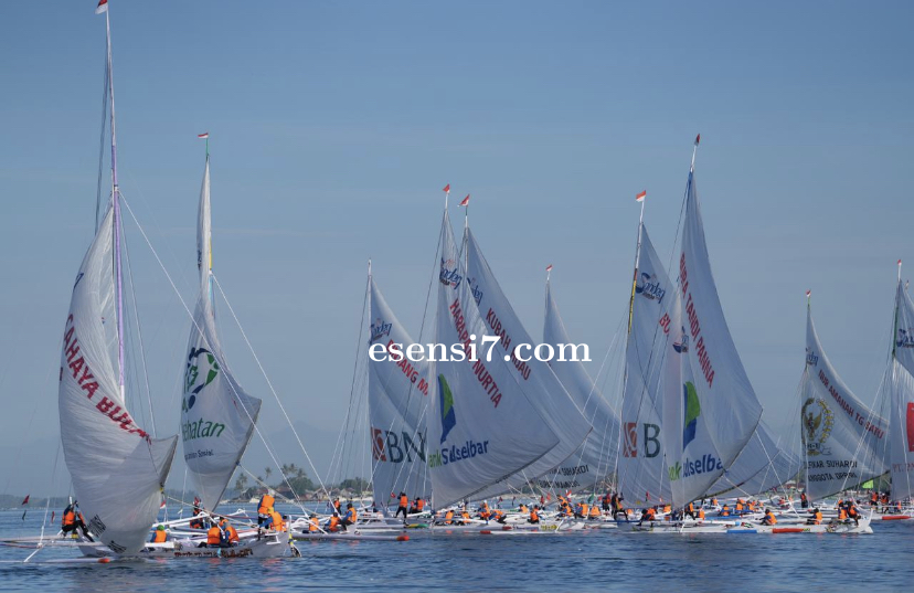 Lebih dari Sekadar Adu Cepat Perahu Sandeq