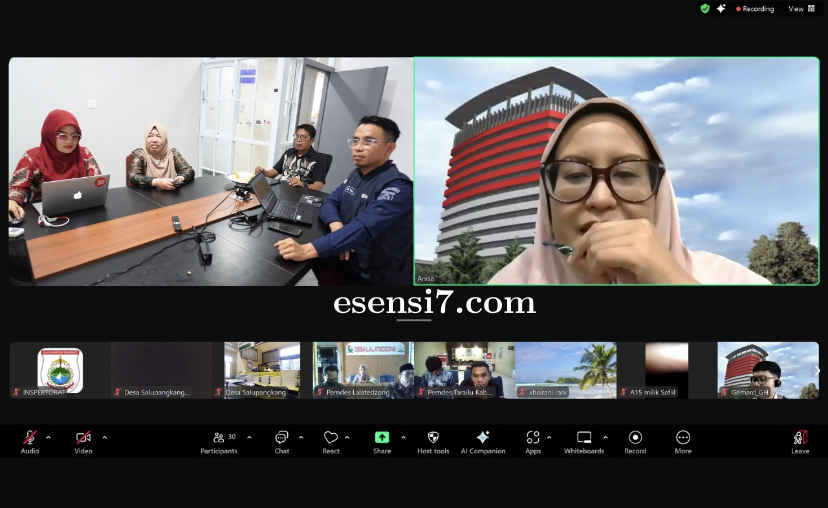 Tim Perluasan Desa Antikorupsi Sulawesi Barat Gelar Validasi Desa Antikorupsi Batch 3