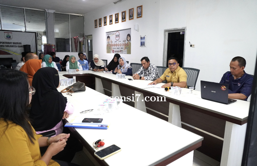 Inspektorat Daerah Gelar Rapat Tindak Lanjut Surat Gubernur Sulbar Terkait Penundaan Pembayaran TPP