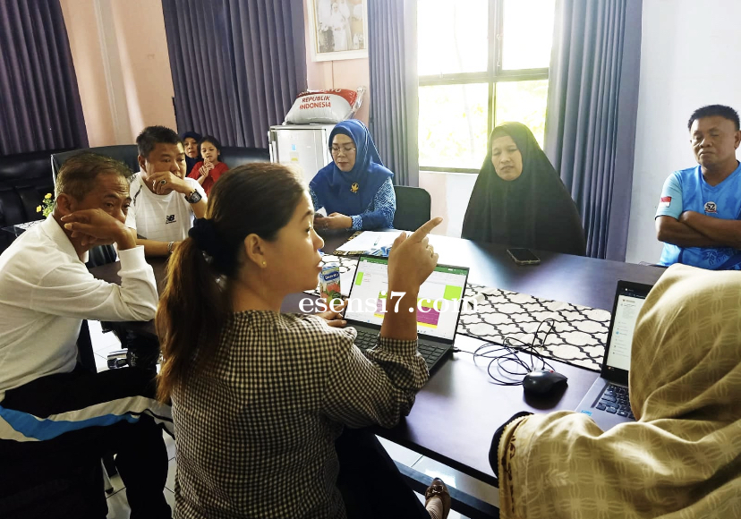 Dinas Perpusip Lakukan Peninjauan Pojok Baca dan Pengawasan Kearsipan di Bapperida Sulbar