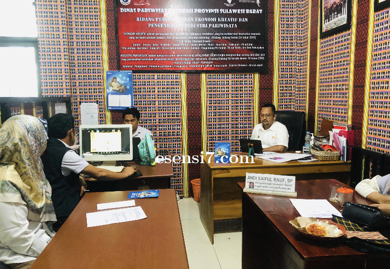 Digelar September, Kadis Pariwisata Pimpin Rapat Matangkan Pelaksanaan Event Gema Sulbar