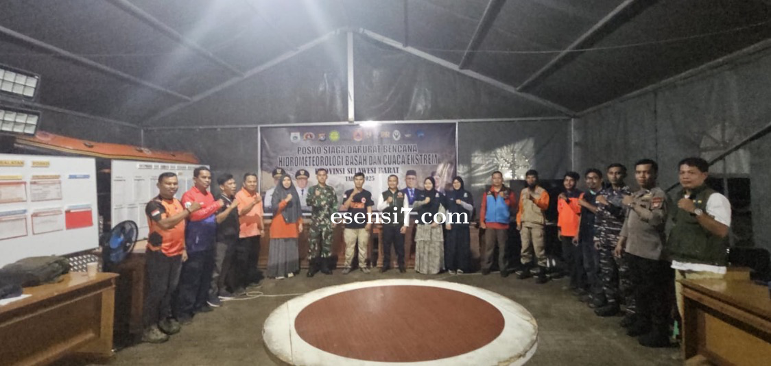 Hadapi Potensi Bencana, Regu 3 Posko Siaga Darurat BPBD Sulbar Komitmen Siaga 24 Jam