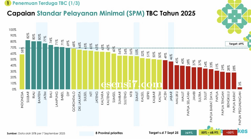 Prestasi Gemilang! Capaian SPM TBC Sulbar 82%, Tertinggi se-Indonesia