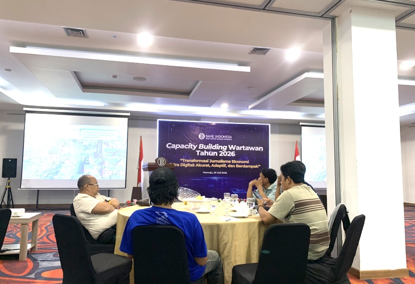 Bank Indonesia Sulbar Perkuat Kompetensi Wartawan Hadapi Transformasi Jurnalisme Ekonomi Digital